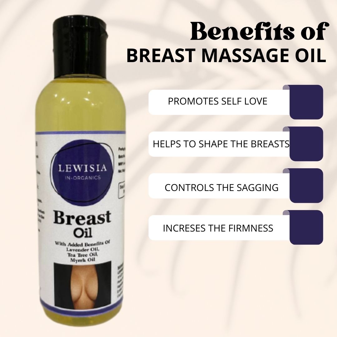 Lewisia In-Organics Breast Massage Oil (100 ml)